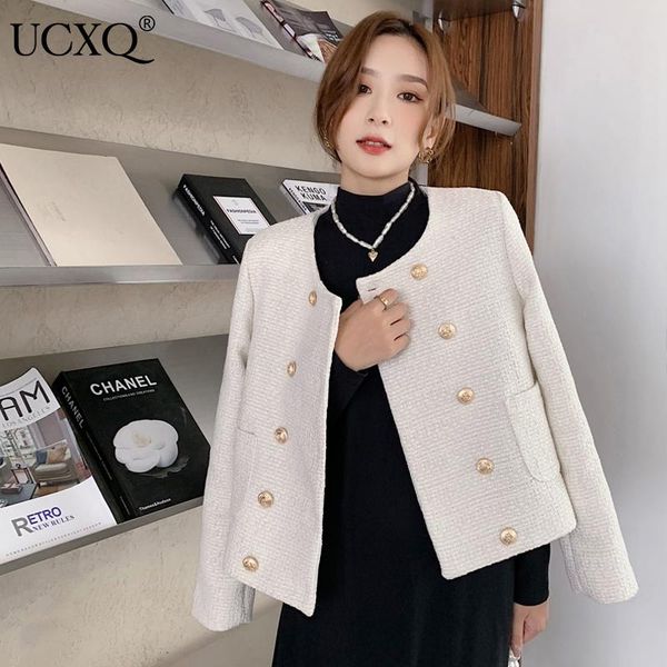 women's jackets ucxq coat female 2021 autumn french celebritytemperament tweed jacket solid vintage style fashionable 23xy282, Black;brown
women's jackets ucxq coat female 2021 autumn french celebritytemperament tweed jacket solid vintage style fashionable 23xy282, Black;brown