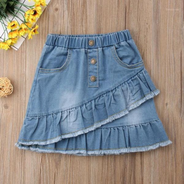 skirts 2021 toddler kids girls blue denim mini skirt short ruffles jeans children baby girl summer washed pants1
skirts 2021 toddler kids girls blue denim mini skirt short ruffles jeans children baby girl summer washed pants1