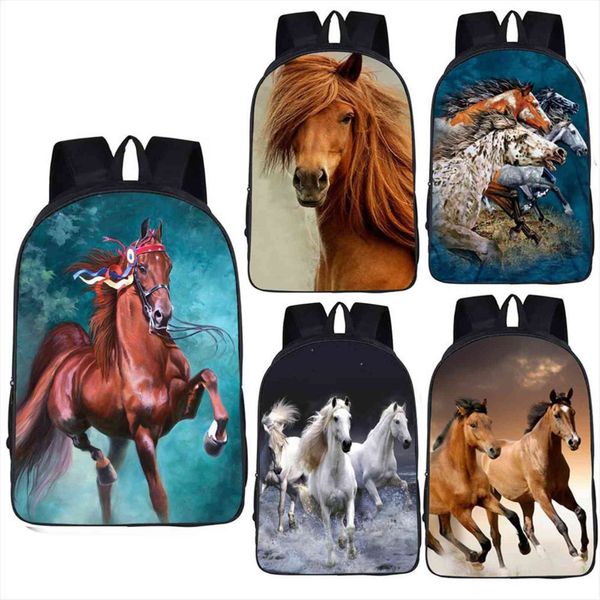animal horse backpack for teenage boys girls children school bags pony women men rucksack kids canvas daypack bookbag
animal horse backpack for teenage boys girls children school bags pony women men rucksack kids canvas daypack bookbag