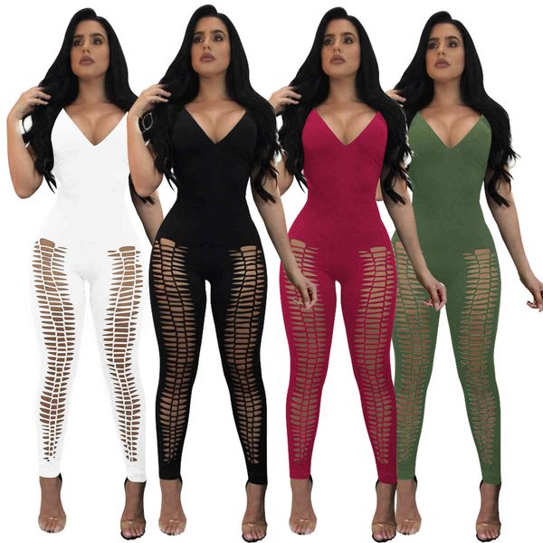women's jumpsuits & rompers selling suspender v-neck burnt out 4-color jumpsuit 2021 new woman fashion solid hollow see through flower, Black;white
women's jumpsuits & rompers selling suspender v-neck burnt out 4-color jumpsuit 2021 new woman fashion solid hollow see through flower, Black;white