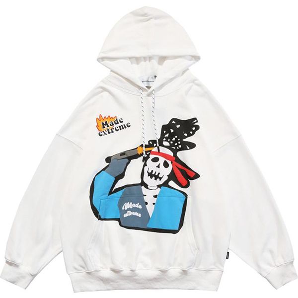 men's hoodies & sweatshirts couple clothes cartoon skull foam print hooded sweater sudaderas street retro loose anime thin section hood, Black
men's hoodies & sweatshirts couple clothes cartoon skull foam print hooded sweater sudaderas street retro loose anime thin section hood, Black