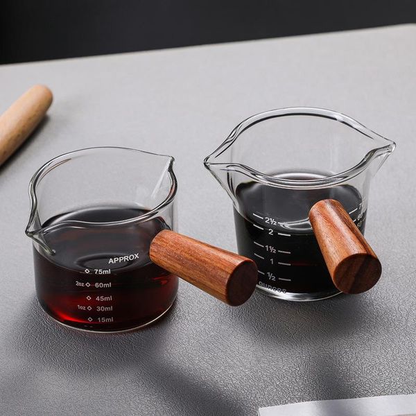 mugs mug cup wooden handle double mouth milk coffee glass measuring kungfu tea drinkware child lover gift 
mugs mug cup wooden handle double mouth milk coffee glass measuring kungfu tea drinkware child lover gift
