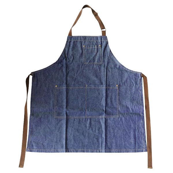 leather craftwork accessories, kitchen average size apron, denim apron for men and women, handmade keep clearing supplies aprons