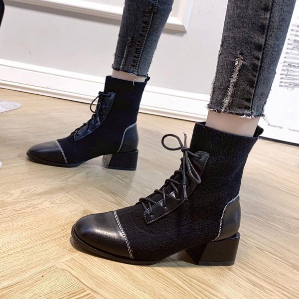 boots cootelilil women warm shoes genuine leather woman fall winter 2021 women's ladies booties mid heels, Black
boots cootelilil women warm shoes genuine leather woman fall winter 2021 women's ladies booties mid heels, Black