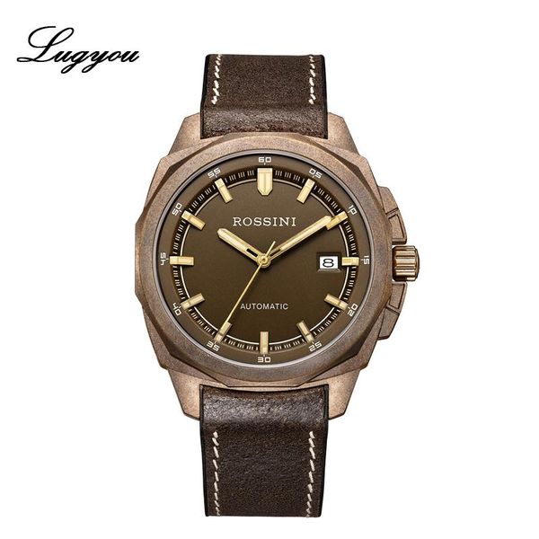wristwatches lugyou rossini men watch fashion youth leather strap mechanical wristwatch old bronze sapphire automatic nh35 519979c07b, Slivery;brown
wristwatches lugyou rossini men watch fashion youth leather strap mechanical wristwatch old bronze sapphire automatic nh35 519979c07b, Slivery;brown