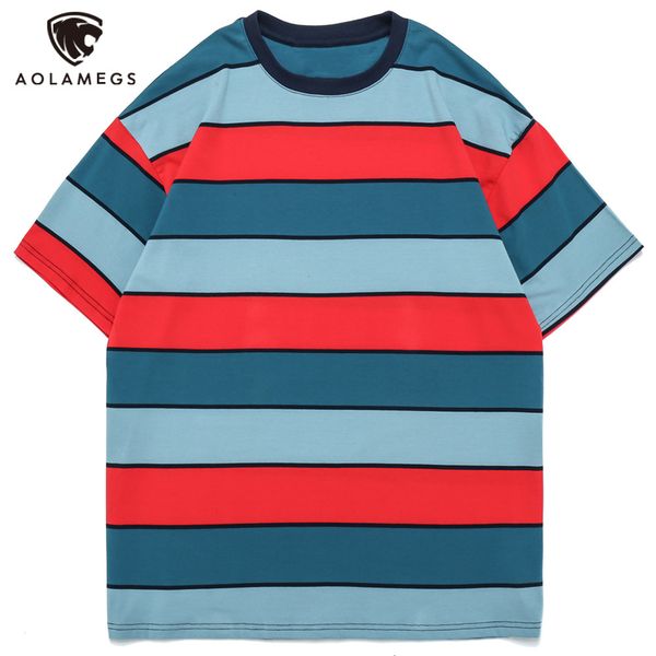 men's polos aolamegs hip hop hit striped color printed 3-color optional male t-shirt simple harajuku casual shirt streetwear, White;black
men's polos aolamegs hip hop hit striped color printed 3-color optional male t-shirt simple harajuku casual shirt streetwear, White;black