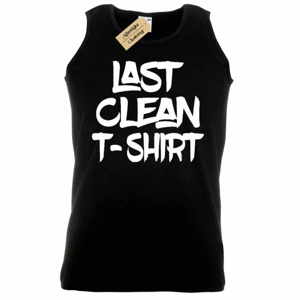 herren letzte clean party schultaschen ärmelloses witz neuheit, White;black