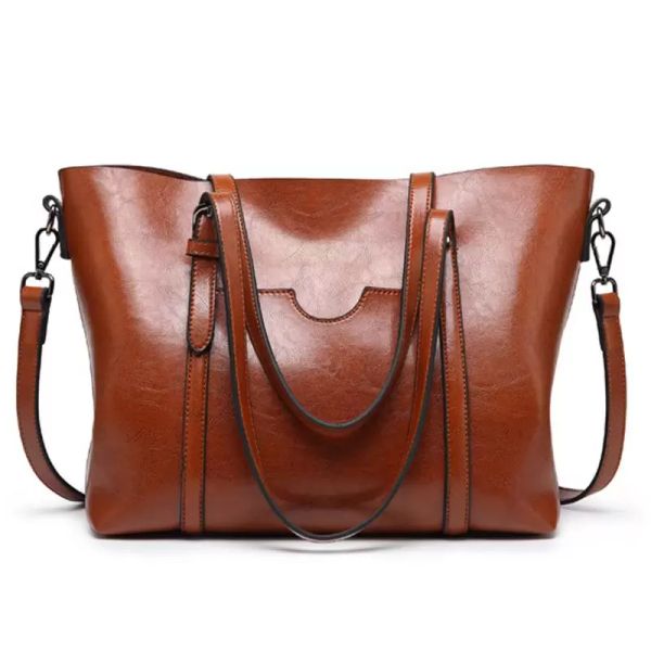 hbp womens purses handbags oil wax leather large capacity tote bags casual women shoulder bag brown
hbp womens purses handbags oil wax leather large capacity tote bags casual women shoulder bag brown