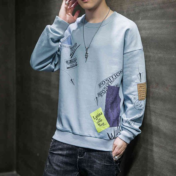 hoodies sweater fleece autumn and winter 2021 men's long sleeve round neck korean fashion leisure men, Black
hoodies sweater fleece autumn and winter 2021 men's long sleeve round neck korean fashion leisure men, Black