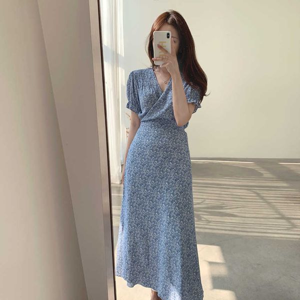 mozuleva blue color v-neck flower korean hubble-bubble sleeve long chiffon dress 210706, Black;gray
mozuleva blue color v-neck flower korean hubble-bubble sleeve long chiffon dress 210706, Black;gray