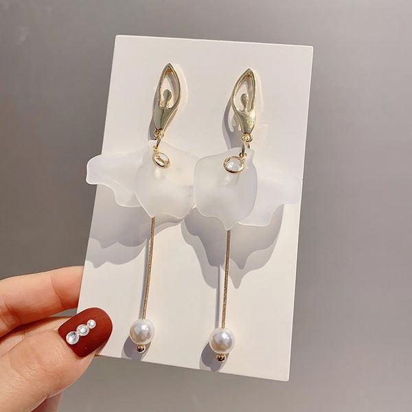 south korea fashionable temperament exaggerates s925 silver needle ballet girl earring long money tassel pearl eardrop stud, Golden;silver
south korea fashionable temperament exaggerates s925 silver needle ballet girl earring long money tassel pearl eardrop stud, Golden;silver