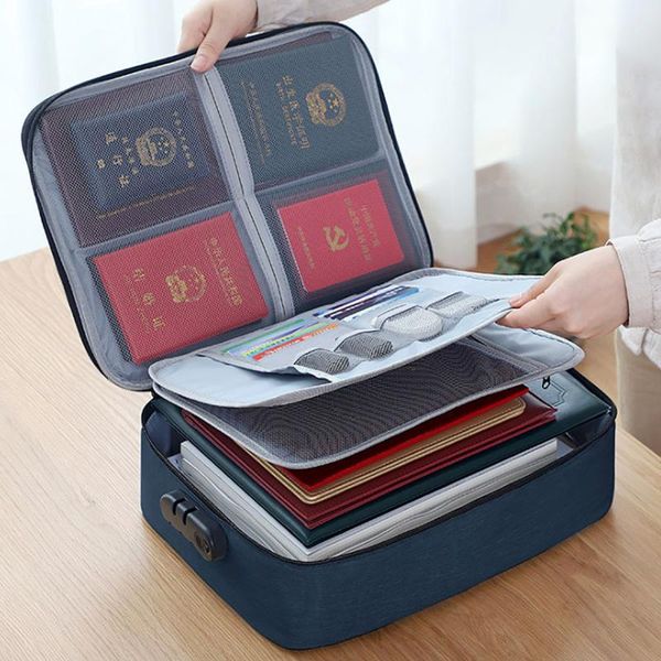 multi-layer large capacity document organizer travel waterproof storage bag passport card password pouch bags
multi-layer large capacity document organizer travel waterproof storage bag passport card password pouch bags