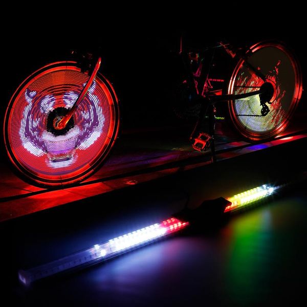 bike lights 64 led diy bicycle wireless programmable spokes wheel light colorful motor cycle lamp luces image for night cycling
bike lights 64 led diy bicycle wireless programmable spokes wheel light colorful motor cycle lamp luces image for night cycling