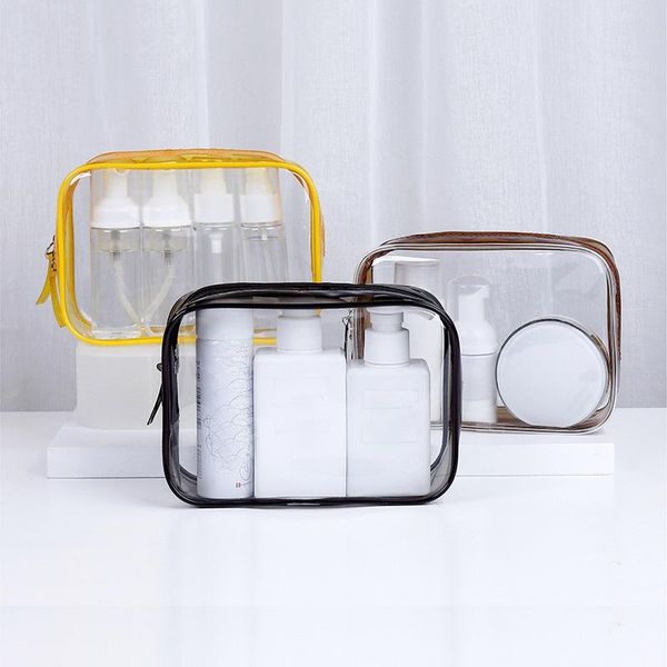 cosmetic bags & cases transparent pvc storage travel organizer clear makeup bag professional beauty case toiletry wash
cosmetic bags & cases transparent pvc storage travel organizer clear makeup bag professional beauty case toiletry wash