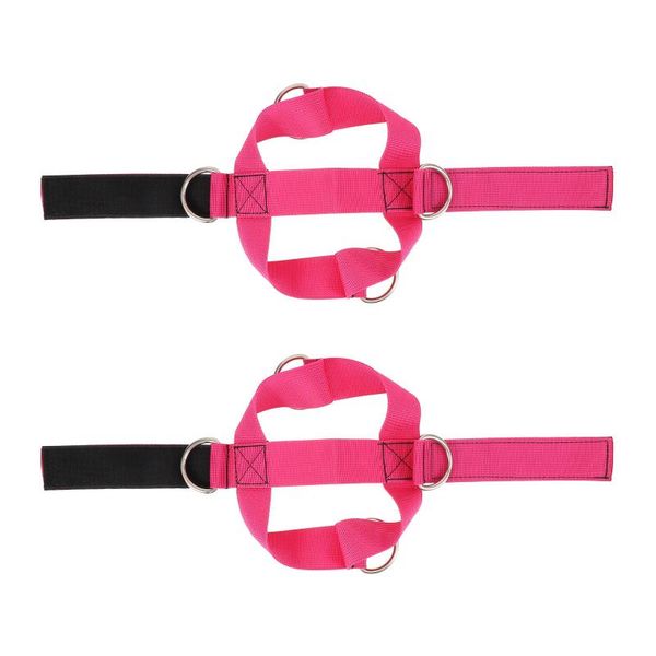 resistance bands 1 pair fitness foot cuffs straps shoe strap elastic rope 
resistance bands 1 pair fitness foot cuffs straps shoe strap elastic rope