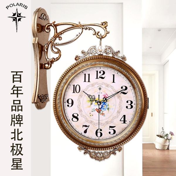 luxury large quartz wall clock double sided nordic modern creative silent reloj de pared watches home decor eh50 clocks 
luxury large quartz wall clock double sided nordic modern creative silent reloj de pared watches home decor eh50 clocks