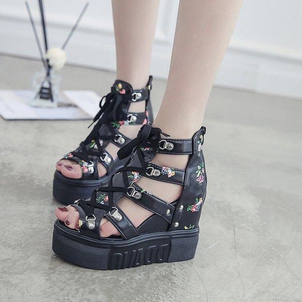 high heel color matching strap women's shoes 2021 summer roman sandals 12cm super slope fish mouth dress, Black
high heel color matching strap women's shoes 2021 summer roman sandals 12cm super slope fish mouth dress, Black