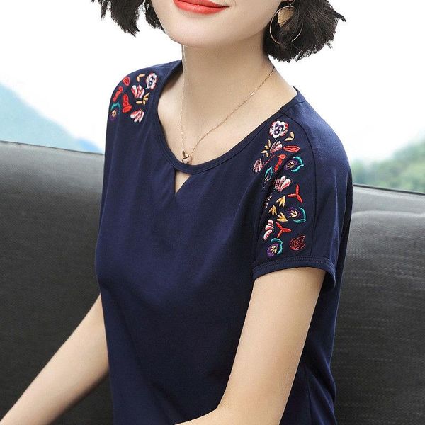 women's blouses & shirts batwing sleeve embroidery blouse women loose casual summer 95% cotton solid color white o neck ethnic tees la
women's blouses & shirts batwing sleeve embroidery blouse women loose casual summer 95% cotton solid color white o neck ethnic tees la