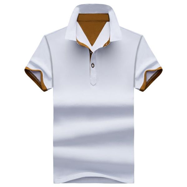 men's polos patchwork color summer shirt men casual short sleeve turn down collar tee large size m-4xl clothing top, White;black
men's polos patchwork color summer shirt men casual short sleeve turn down collar tee large size m-4xl clothing top, White;black