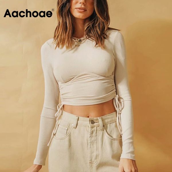 solid color casual cropped t shirt women chic bow tie dstring tee shirt fashion o neck long sleeve bodycon, Black;white
solid color casual cropped t shirt women chic bow tie dstring tee shirt fashion o neck long sleeve bodycon, Black;white