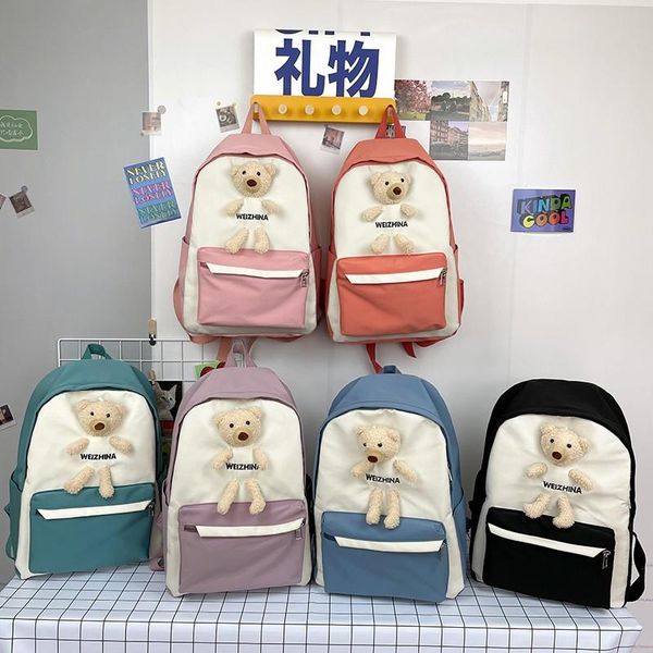 kawaii harajuku style student girl backpack cartoon cute bear large capacity bags anti-theft backpacks school
kawaii harajuku style student girl backpack cartoon cute bear large capacity bags anti-theft backpacks school