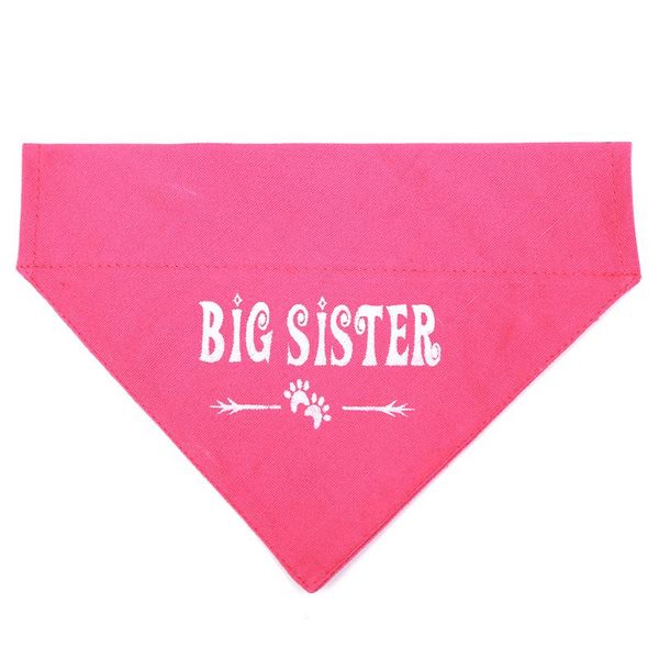 dog apparel handmade personalized bandana birth baby announcement soon to be big sister over collar
dog apparel handmade personalized bandana birth baby announcement soon to be big sister over collar