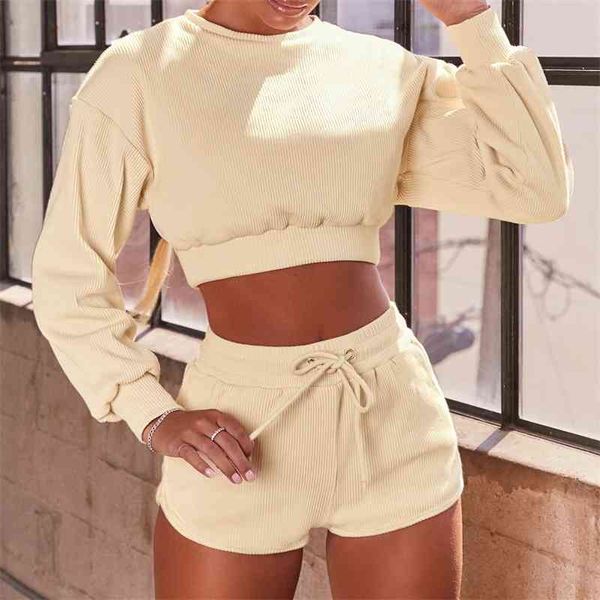 long sleeve shirt women yoga set fitness high waist shorts suit sportwear workout tracksuit gym running clothing, Black;white
long sleeve shirt women yoga set fitness high waist shorts suit sportwear workout tracksuit gym running clothing, Black;white