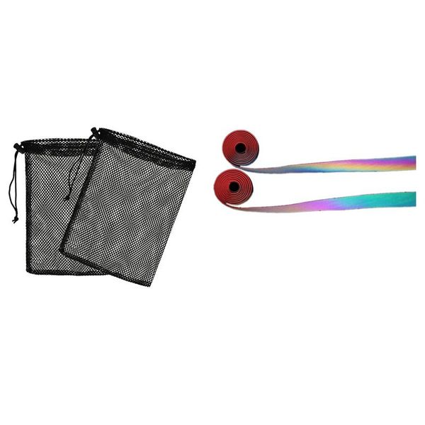 golf training aids elos-2 pcs nylon mesh nets bag tennis holder storage bags & 2pcs bicycle handlebar tape belt dimming reflective band stra
golf training aids elos-2 pcs nylon mesh nets bag tennis holder storage bags & 2pcs bicycle handlebar tape belt dimming reflective band stra