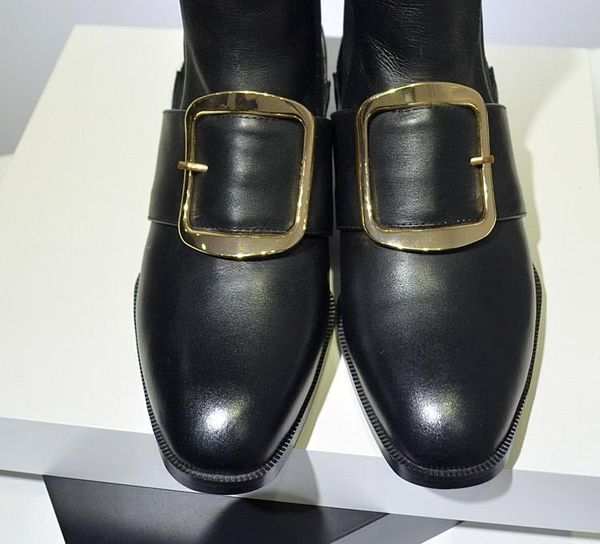 boots mljuese 2021 women ankle soft cow leather buckle strap high heels autumn spring size 34-43, Black
boots mljuese 2021 women ankle soft cow leather buckle strap high heels autumn spring size 34-43, Black