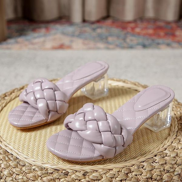 sandals women fashion elegant weave slip on heels female summer outdoor slides lady shoes, Black
sandals women fashion elegant weave slip on heels female summer outdoor slides lady shoes, Black