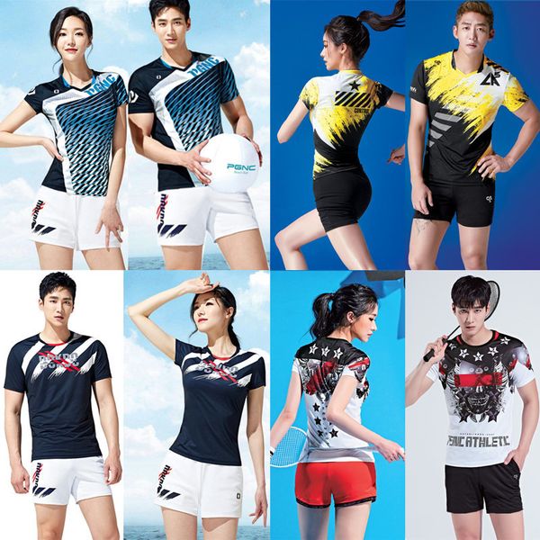 2020 korean badminton suit men's and women's sportswear quick drying tennis suit table tennis match team suit, Gray;blue
2020 korean badminton suit men's and women's sportswear quick drying tennis suit table tennis match team suit, Gray;blue