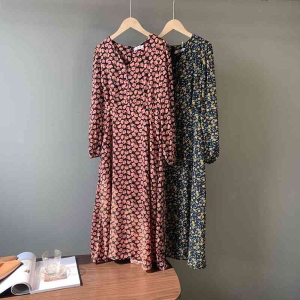 casual dresses flower print women v-neck long sleeve boho loose style vintage midi length elegant vestidos 522u, Black;gray
casual dresses flower print women v-neck long sleeve boho loose style vintage midi length elegant vestidos 522u, Black;gray