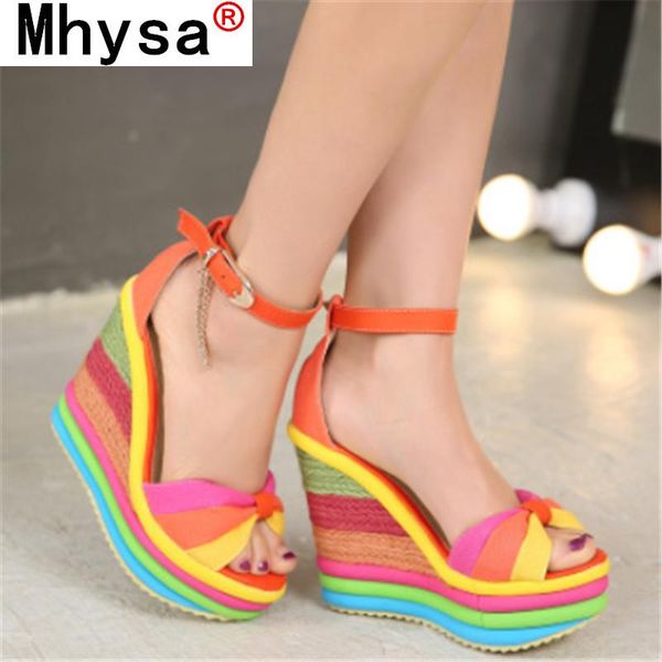 fashion wedges sandals women summer open toe fish mouth outdoor comfortable platform vintage buckle shoes for woman dress, Black
fashion wedges sandals women summer open toe fish mouth outdoor comfortable platform vintage buckle shoes for woman dress, Black