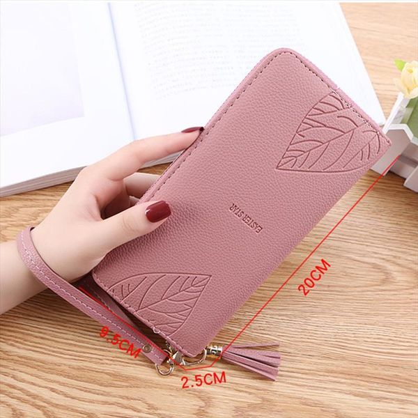 women wallets purses tassel long for ladies girl money coin pocket card holder female phone clutch bag, Red;black
women wallets purses tassel long for ladies girl money coin pocket card holder female phone clutch bag, Red;black
