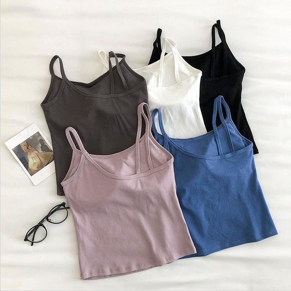 women's tanks & camis abrini women spaghetti casual crop tank v-enck strecthy padded 2021 summer original design backless top, White
women's tanks & camis abrini women spaghetti casual crop tank v-enck strecthy padded 2021 summer original design backless top, White
