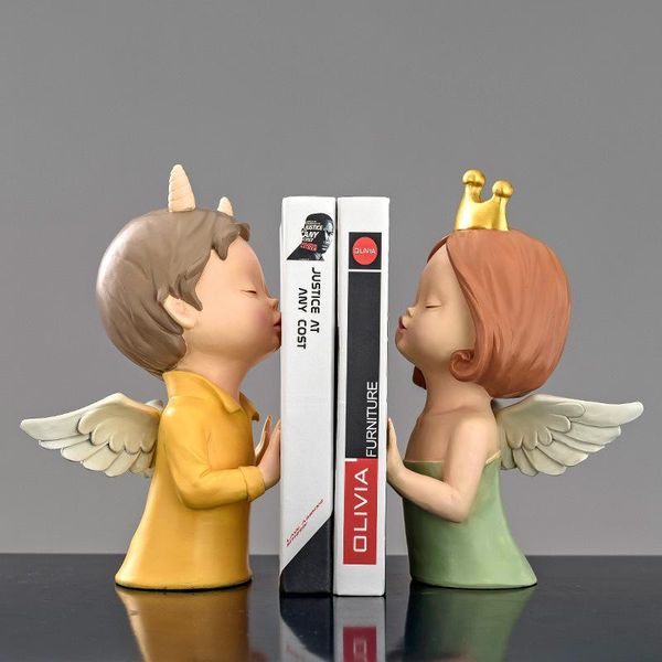 decorative objects & figurines home decoration accessories, resin craft cute angel couple ornaments, used for simulation decor of study room
decorative objects & figurines home decoration accessories, resin craft cute angel couple ornaments, used for simulation decor of study room