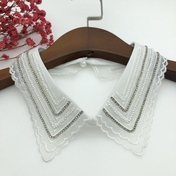 bow ties women handmade beading lapel shirt fake collars blouse detachable collar removable necklace choker nep kraagie, Black;gray
bow ties women handmade beading lapel shirt fake collars blouse detachable collar removable necklace choker nep kraagie, Black;gray