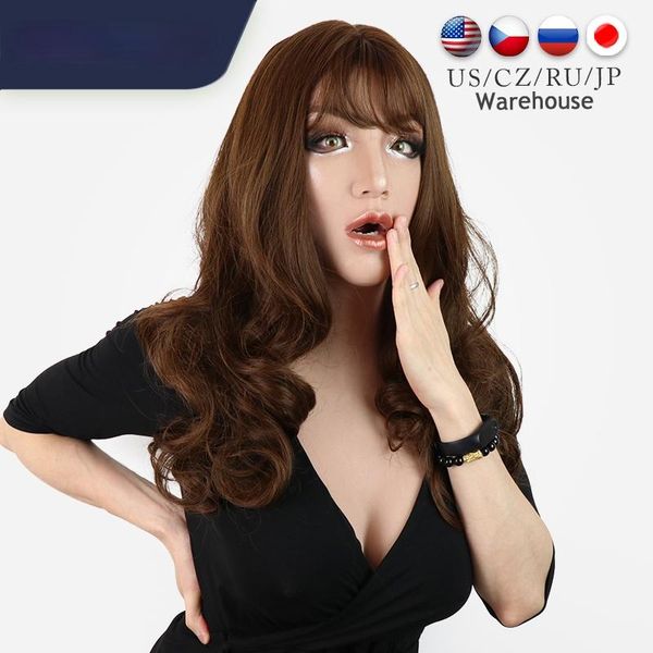women's shapers realistic silicone handmade may masken with breasts artificial female masquerade for man fake boobs d cup cosplay, Black;white
women's shapers realistic silicone handmade may masken with breasts artificial female masquerade for man fake boobs d cup cosplay, Black;white