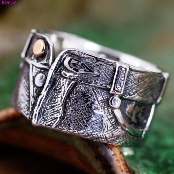 solide s925 sterling silver male rings retro thai jeans version men's personality wide edition fashion ring cluster, Golden;silver
solide s925 sterling silver male rings retro thai jeans version men's personality wide edition fashion ring cluster, Golden;silver