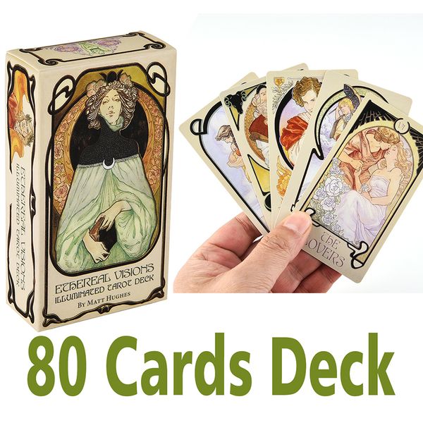 80 cards ethereal visions illuminated tarot deck cards divination matt hughes board games
80 cards ethereal visions illuminated tarot deck cards divination matt hughes board games