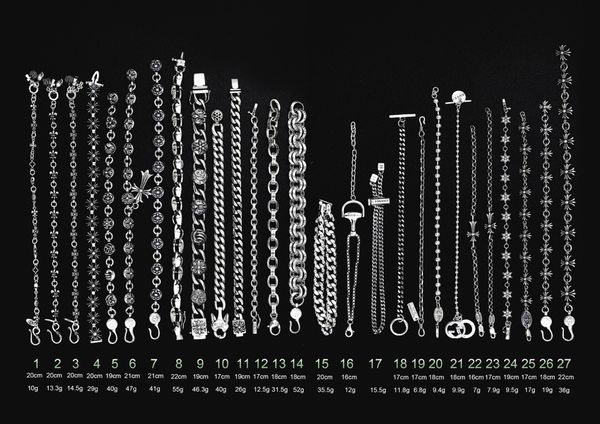 luxury designers crowe bracelet collection ch cross skull boat anchor bracelet 925 sterling silver men's bracelet punk trend c/hrome/he
luxury designers crowe bracelet collection ch cross skull boat anchor bracelet 925 sterling silver men's bracelet punk trend c/hrome/he