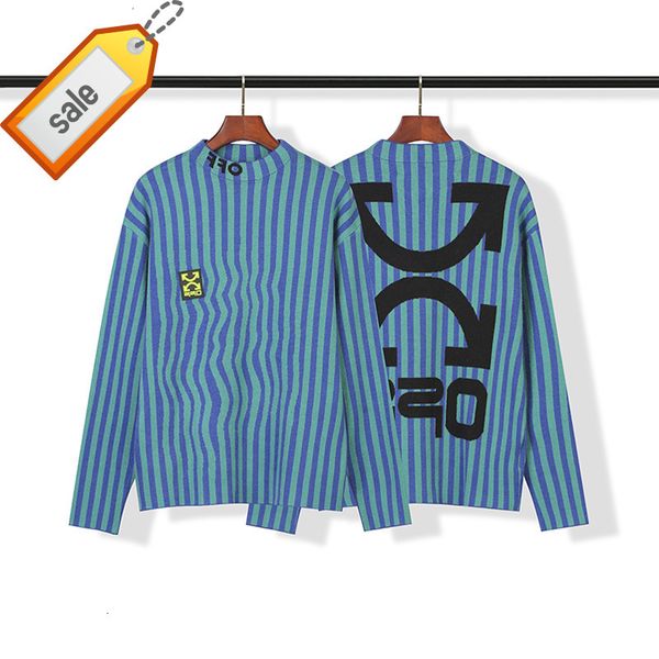 new quality and high correct version in autumn winter 2021 off- wh@e striped knitted sweater, White;black
new quality and high correct version in autumn winter 2021 off- wh@e striped knitted sweater, White;black