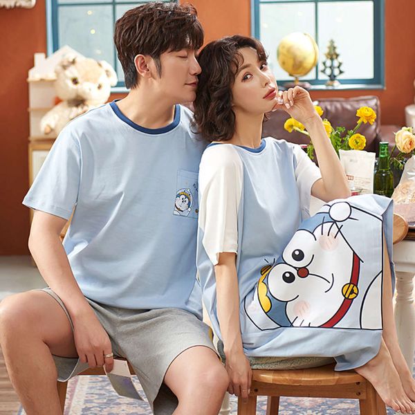 anime summer doraemon japan pair pyjamas sets cato short mouw cute women sleepdress soft elastic tail shorts men homewear, Black;brown
anime summer doraemon japan pair pyjamas sets cato short mouw cute women sleepdress soft elastic tail shorts men homewear, Black;brown