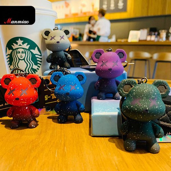 creativity cartoon keychain buckle key ring handmade keychains men women bags loves resin cool gradient bear doll pendants accessories ysk01, Silver
creativity cartoon keychain buckle key ring handmade keychains men women bags loves resin cool gradient bear doll pendants accessories ysk01, Silver