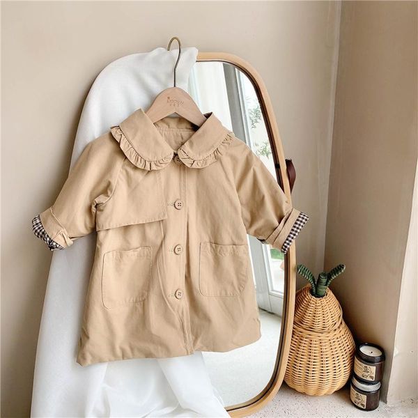spring girls irregular solid color trench coats korean style fashion children split back casual mid-length windbreaker coat, Blue;gray
spring girls irregular solid color trench coats korean style fashion children split back casual mid-length windbreaker coat, Blue;gray