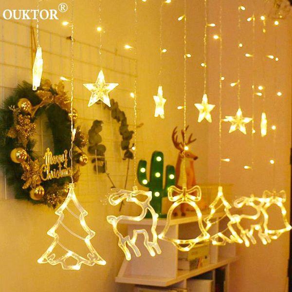 strings christmas tree /deer/star fairy string lights led icicle curtain decoration for home party garden wedding holiday
strings christmas tree /deer/star fairy string lights led icicle curtain decoration for home party garden wedding holiday