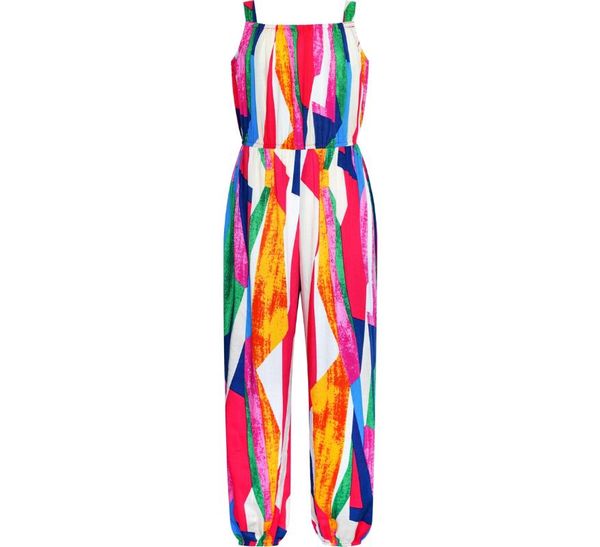 girl's dresses girls jumpsuit colorful bohemian style cotton holiday casual 2021 summer princess wedding party children clothes pageant, Red;yellow
girl's dresses girls jumpsuit colorful bohemian style cotton holiday casual 2021 summer princess wedding party children clothes pageant, Red;yellow