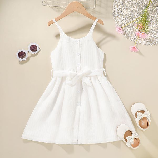 girls white braces dresses with waistband summer 2021 kids boutique clothing korean 1-5t children sleeveless princess dress, Red;yellow
girls white braces dresses with waistband summer 2021 kids boutique clothing korean 1-5t children sleeveless princess dress, Red;yellow