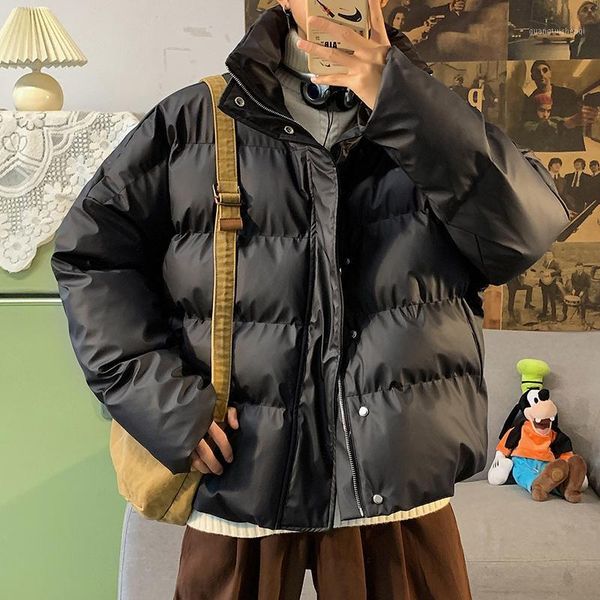 men's down & parkas winter jacket men warm fashion thick short coat streetwear black loose casual stand collar parker mens clothes
men's down & parkas winter jacket men warm fashion thick short coat streetwear black loose casual stand collar parker mens clothes