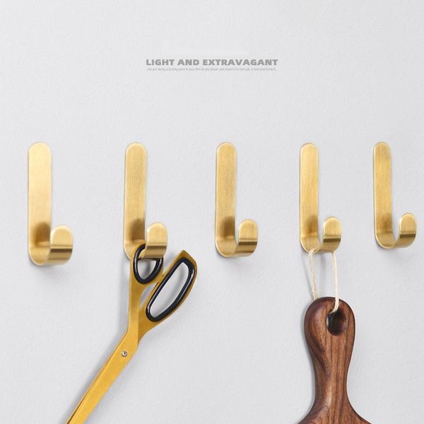 1pcs brass golden brushed hook nail-strong load-bearing sticky wall coat and hat metal hooks household storage ac & rails
1pcs brass golden brushed hook nail-strong load-bearing sticky wall coat and hat metal hooks household storage ac & rails